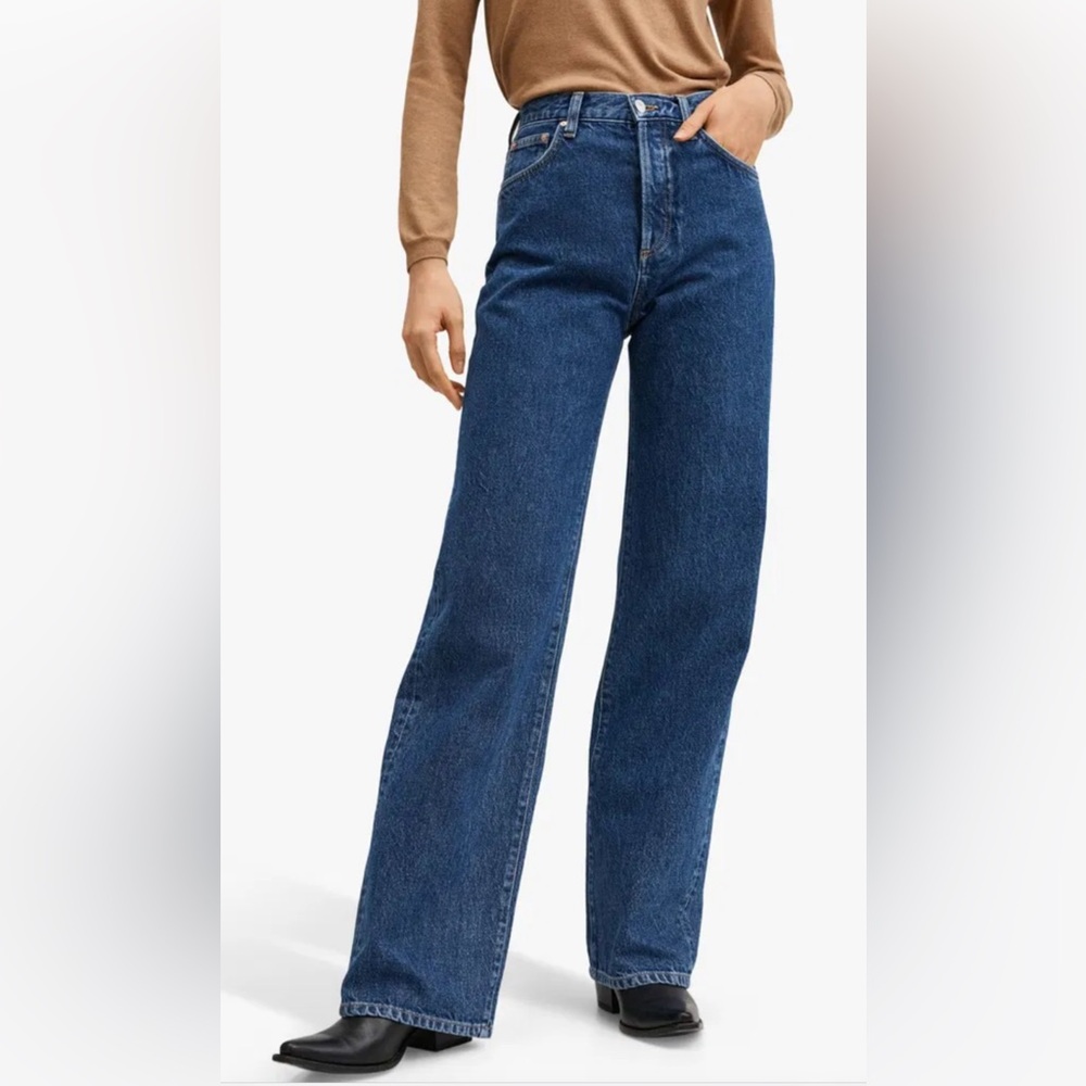 New Mango MNG wide/straight leg denim Kaia